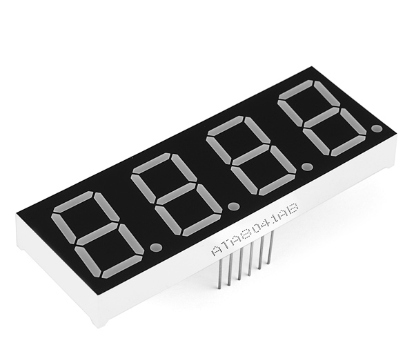 7-Segment Display (Common Cathode) – 4 Digit
