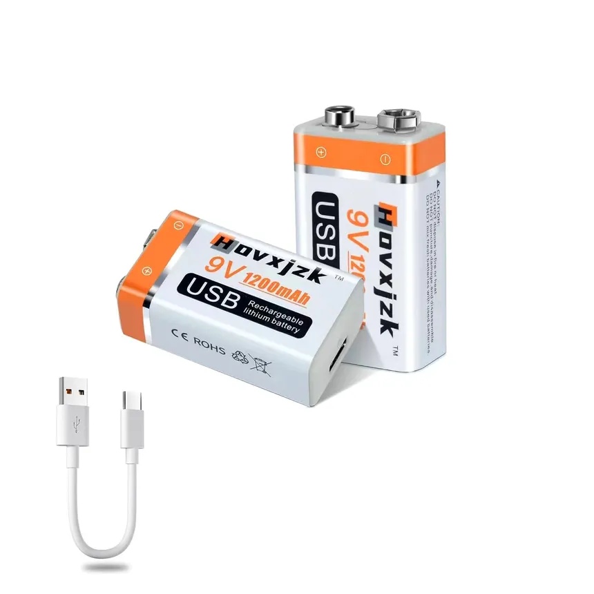 9V Rechargeable Battery (Li-ion)