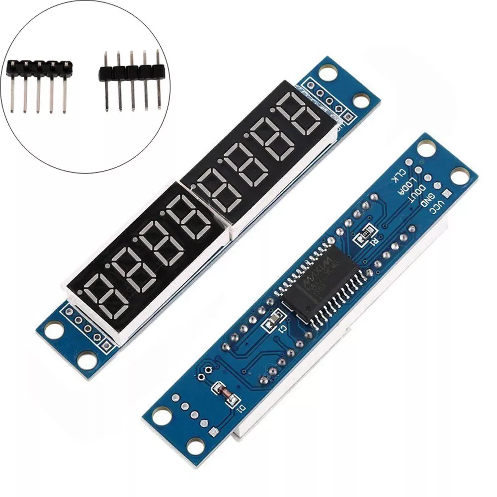 ALMOCN 4Pcs MAX7219 8-Digit 7-Segment Display Module